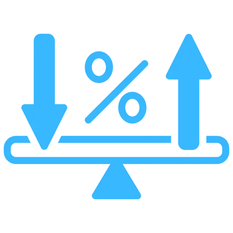 Visuelle Darstellung Konversion des Besuchers in einen Interessenten oder Käufer