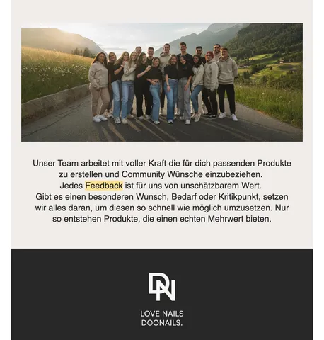 doonails Newsletter Beispiel