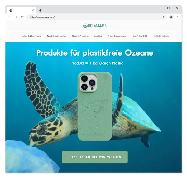 Startseite von oceanmata