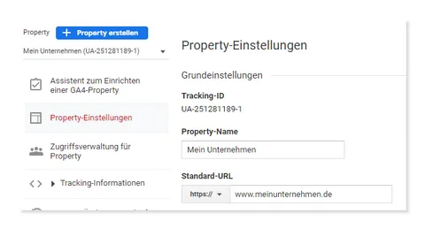 Google Analytics Tracking- Code
