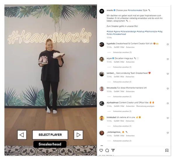 Instagram Post von snocks