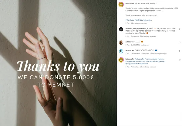 Instagram Post von lotuscrafts