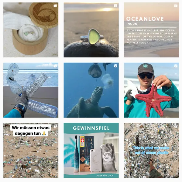Instagramfeed von oceanmata