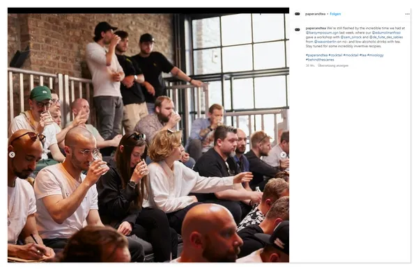 Instagram Post von Paper & Tea