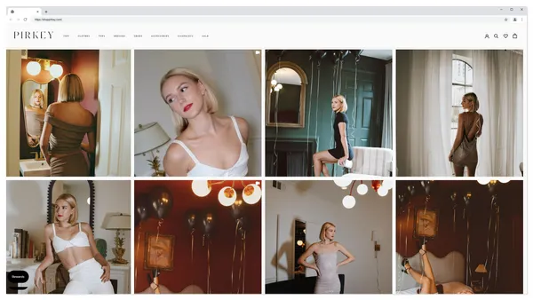 Instagram Galerie auf Shopify von Pirkey