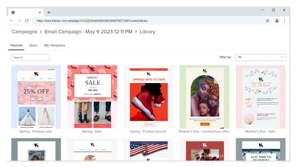 Theme Library Klaviyo