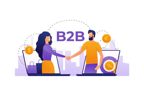 B2B Handel zwischen Unternehmern 