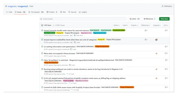 Magento Community Forum zur Unterstützung bei Problemen