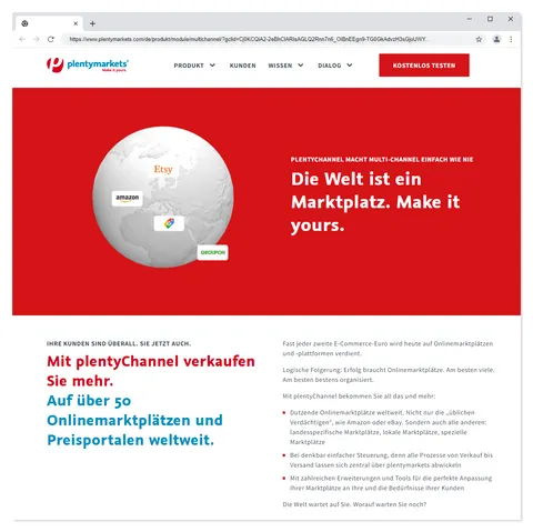 Warenwirtschaftssystem plentymarkets