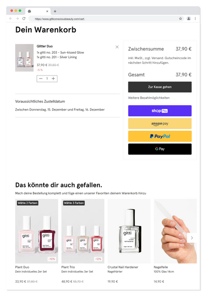 Cross-Selling von gitti