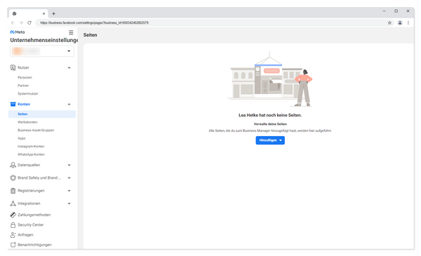 Seiten auf Facebook erstellen