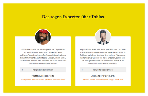 Experten über "Unbox Your Life" von Tobias Beck