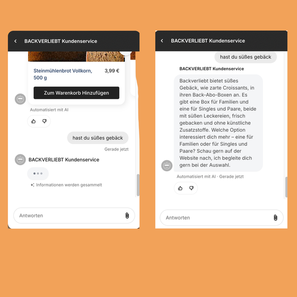 screenshot shopify chatbot von backverliebt
